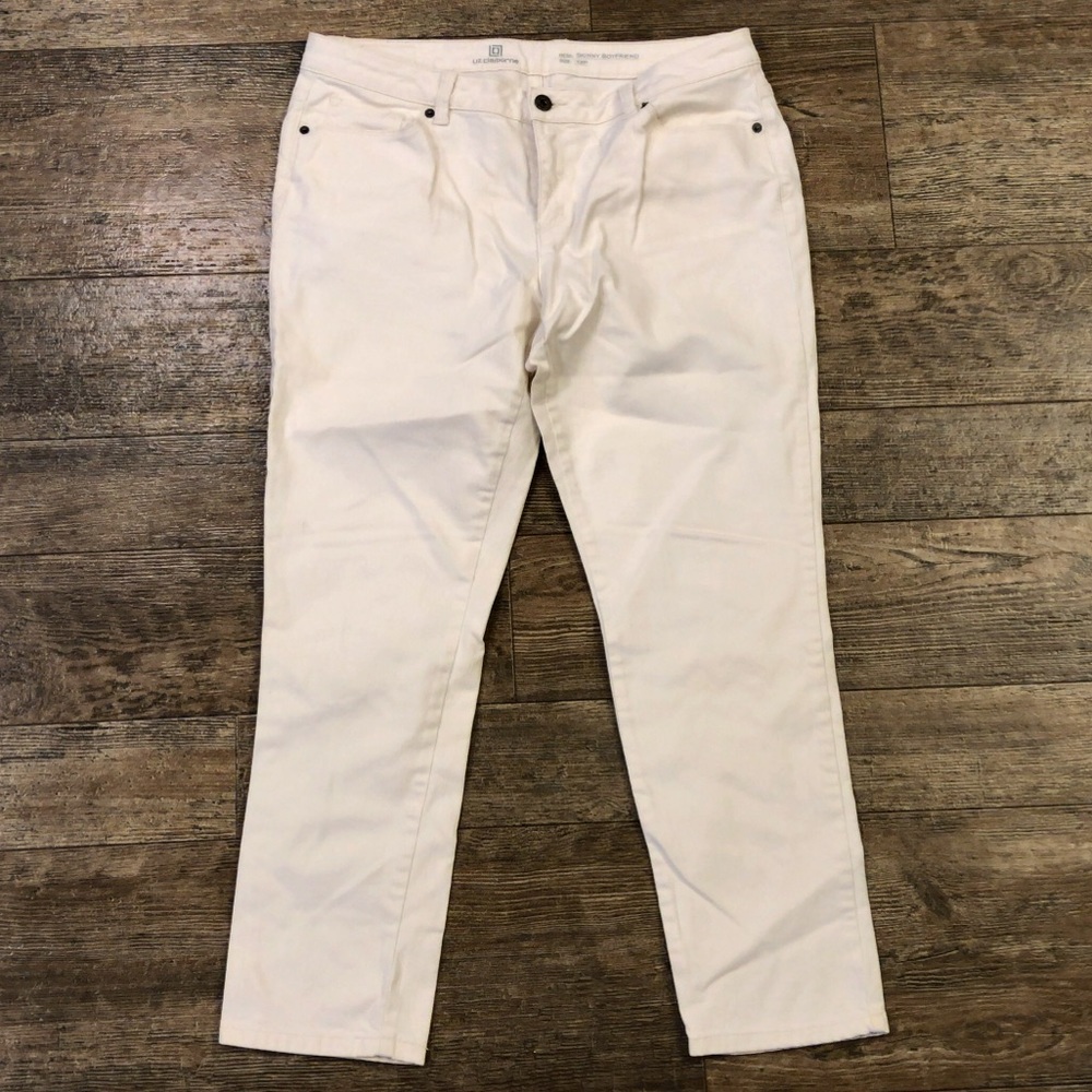 Liz Claiborne ivory pants